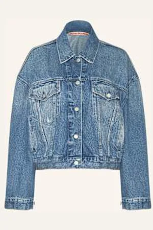 Acne Studios Kurtka Jeansowa Oversize blau