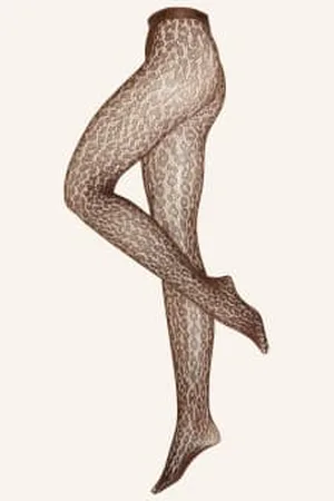Wolford Rajstopy Leo Lace braun