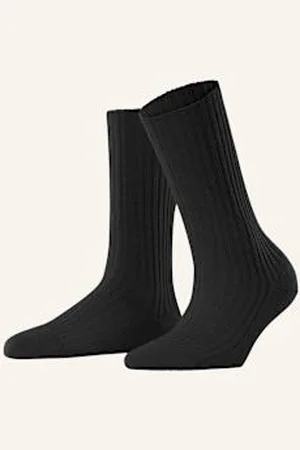 Falke Skarpety Cosy Wool Boot Z Wełną Merino schwarz