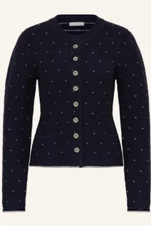 Johann & Johanna Sweter Rozpinany blau