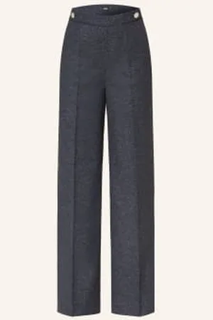 HUGO BOSS Spodnie Marlena Tupita blau