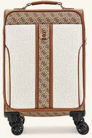 Guess Walizka Na Kółkach Kerima beige