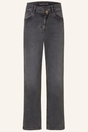 Luisa Cerano Jeansy Straight grau