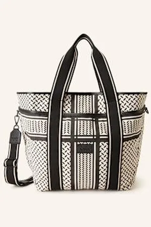 LALA BERLIN Torba Shopper Merge schwarz