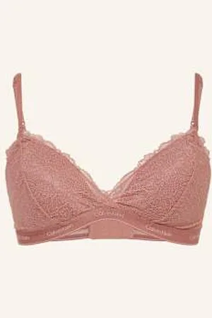 Calvin Klein Biustonosz Trójkątny Modern Lace rosa