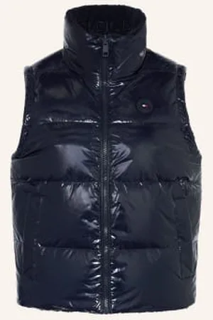 Tommy Hilfiger Kamizelka Puchowa Dwustronna Z Pluszowym Materiałem blau