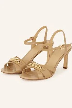 Michael Kors Sandały Na Obcasie Tiffanie beige