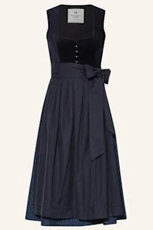 Heimatglück Tracht Sukienka Bawarska Marita blau