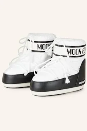 Moon Boot S Icon Low Nylon weiss