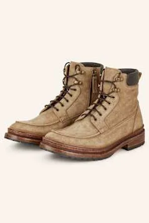 Cordwainer Botki Sznurowane beige