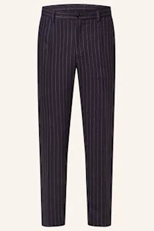 Dolce & Gabbana Spodnie Garniturowe Regular Fit Z Flaneli blau