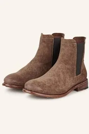 Cordwainer Botki Chelsea beige