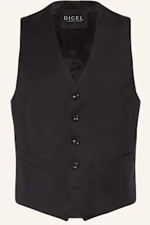 Digel Kamizelka Garniturowa Adam Regular Fit schwarz