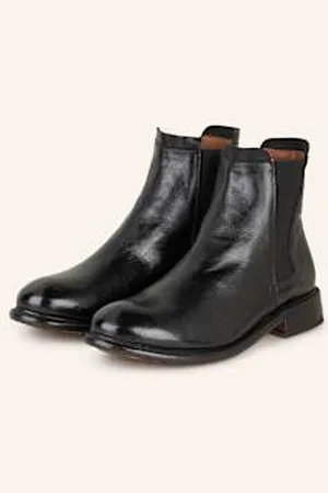 Cordwainer Botki Chelsea schwarz