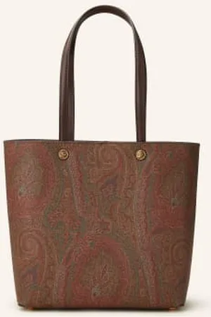 Etro Torba Shopper Small Z Saszetką braun