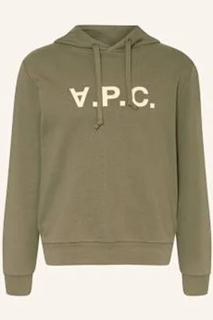 A.P.C. Bluza Z Kapturem gruen