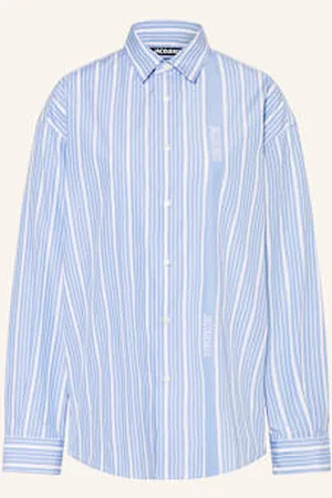 Jacquemus Koszula Oversize La Chemise Simon blau