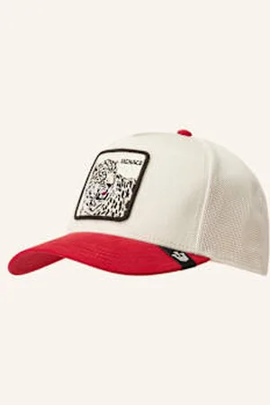 Goorin Bros. Czapka Z Daszkiem The Suede Snow Leopard rot