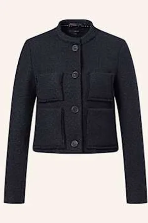 Windsor Kurtka Bouclé blau