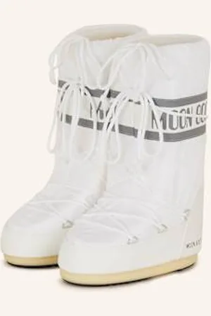 Moon Boot S Icon Nylon weiss