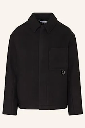 Jacquemus Bosmanka Le Manteau Court schwarz