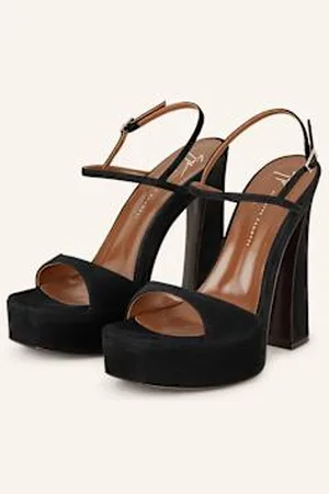 Giuseppe Zanotti Sandały Na Platformie schwarz