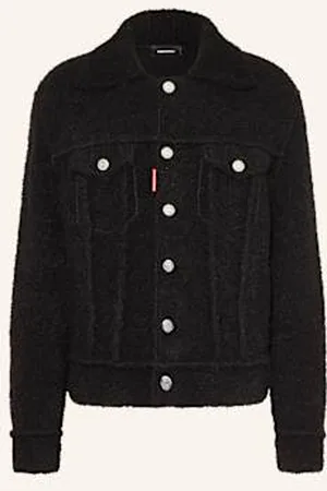 Dsquared2 Kardigan Z Alpaki schwarz