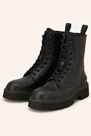 Woolrich Botki Sznurowane schwarz
