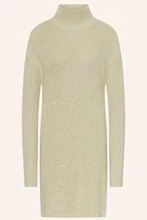 Calvin Klein Sukienka Z Dzianiny weiss