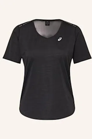 Asics Koszulka Do Biegania Road schwarz