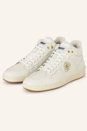 Blauer Sneakersy Olympia weiss