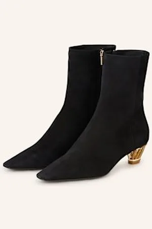 Salvatore Ferragamo Kozaki Mirta 40 schwarz