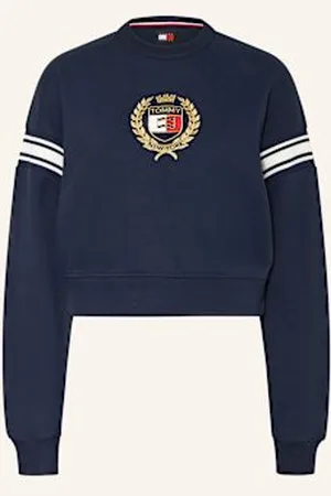 Tommy Hilfiger Krótka Bluza Nierozpinana blau