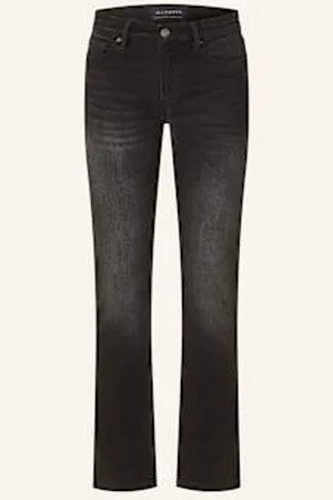 AllSaints Jeansy Bootcut Haldan schwarz
