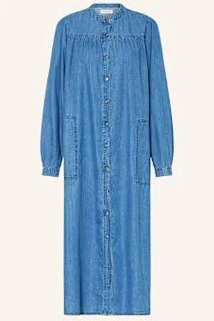 Lollys Laundry Sukienka Jess W Stylu Jeansowym blau