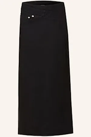 Loewe Spódnica Jeansowa schwarz