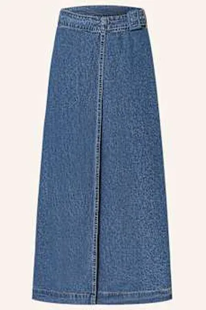 Neo Noir Spódnica Jeansowa Nina W Kopertowym Stylu blau