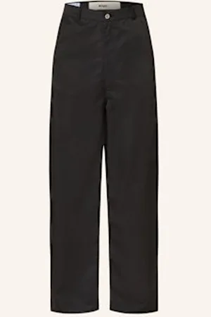 ROUGH. Spodnie Regular Fit schwarz