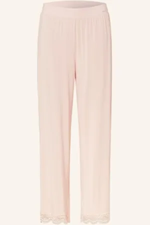 Skiny Spodnie Od Piżamy Every Night In Mix & Match rosa