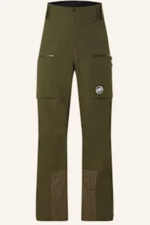 Mammut Spodnie Narciarskie Z Hardshellu Stoney Hs gruen
