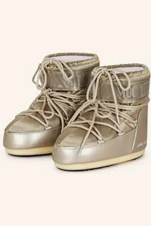 Moon Boot S Icon Low Glance beige