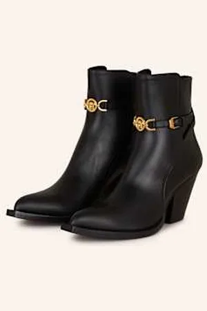 VERSACE Botki schwarz