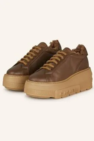 Casadei Sneakersy Na Platformie Nexus Senalesval braun