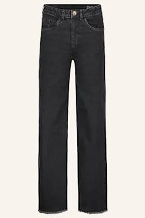 Garcia Jeansy Wide Fit schwarz