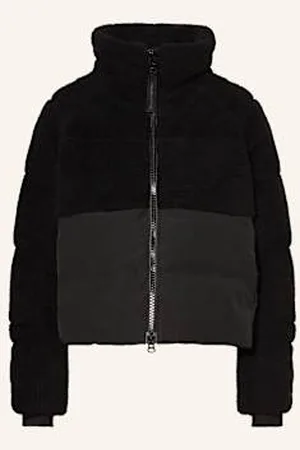 Canada Goose Kurtka Puchowa Elora Z Mieszanki Materiałów schwarz