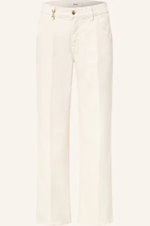 Brax Jeansy Straight Maine weiss