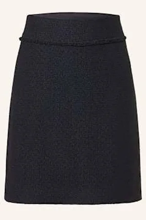 Windsor Spódnica Bouclé blau
