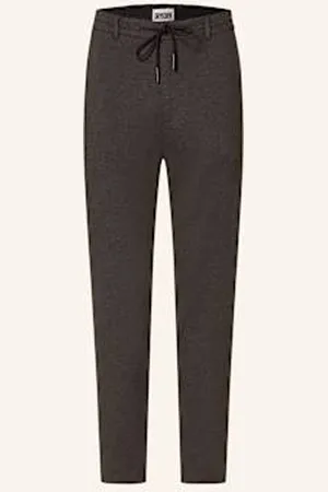 Drykorn Spodnie Dżersejowe W Stylu Dresowym Deger Slim Fit grau