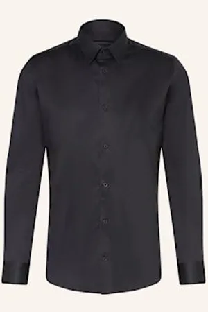 Drykorn Koszula Daneel Slim Fit schwarz