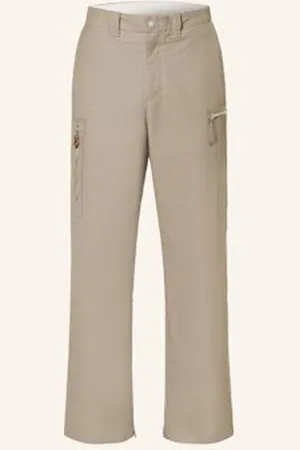 OUR LEGACY Bojówki Regular Fit beige